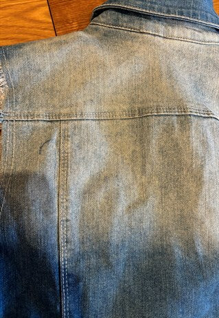 Vintage Y2K Denim Waistcoat