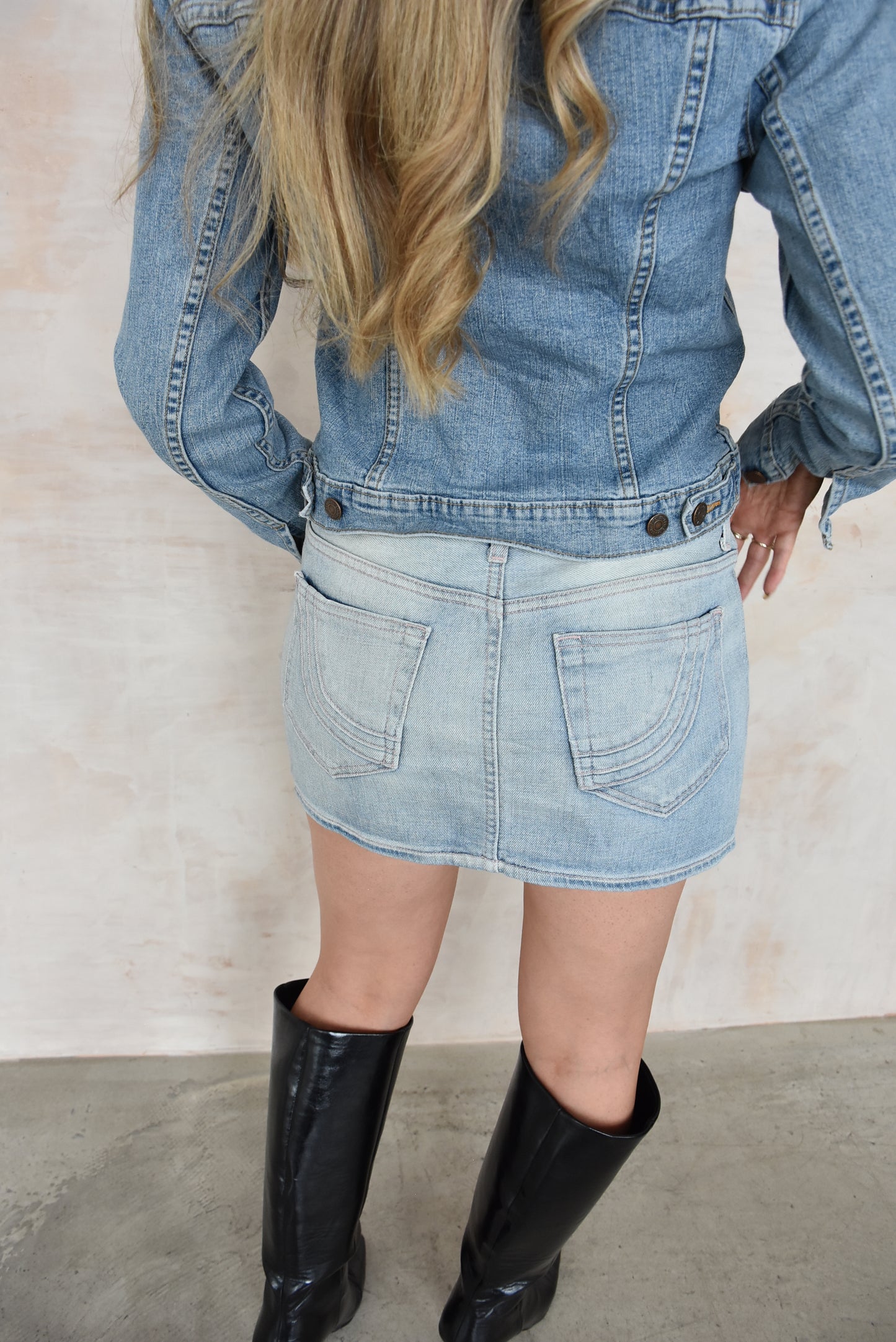 Vintage Denim Skirt