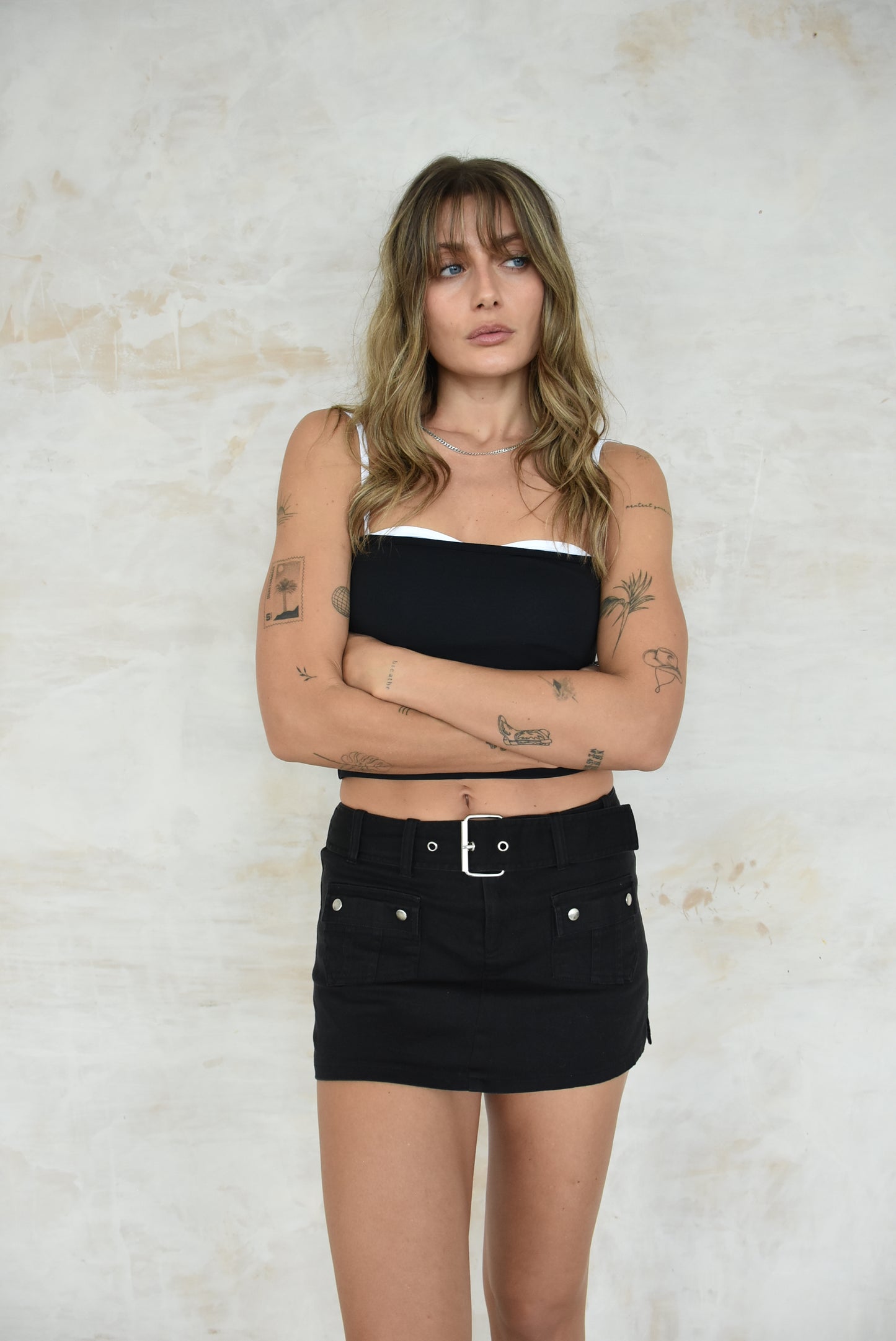 Vintage Denim Skirt