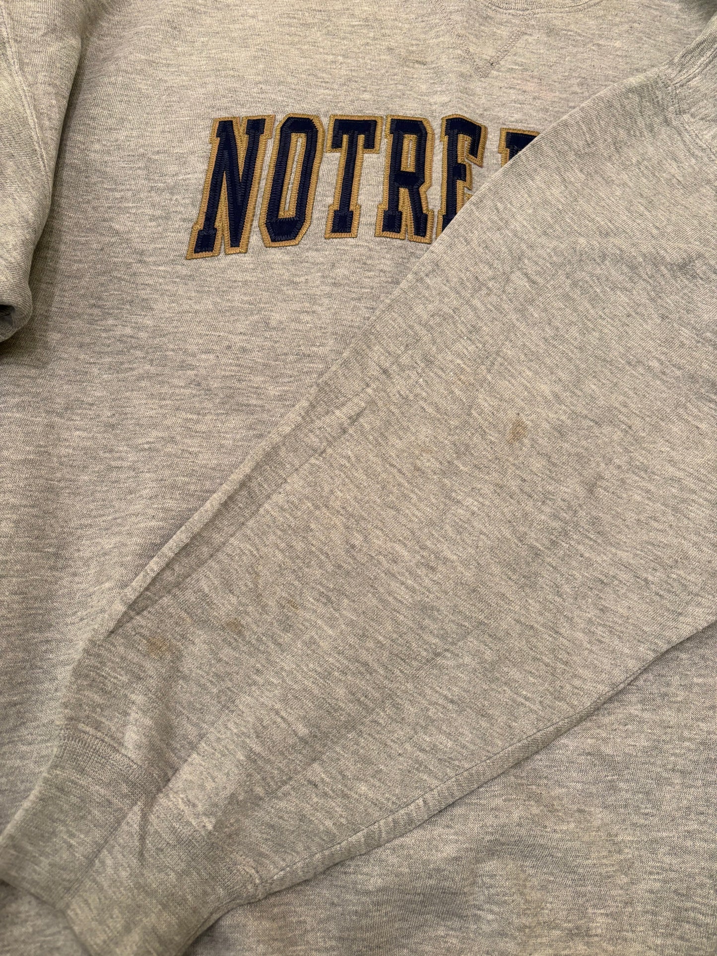 Vintage Varsity Sweatshirt in grey