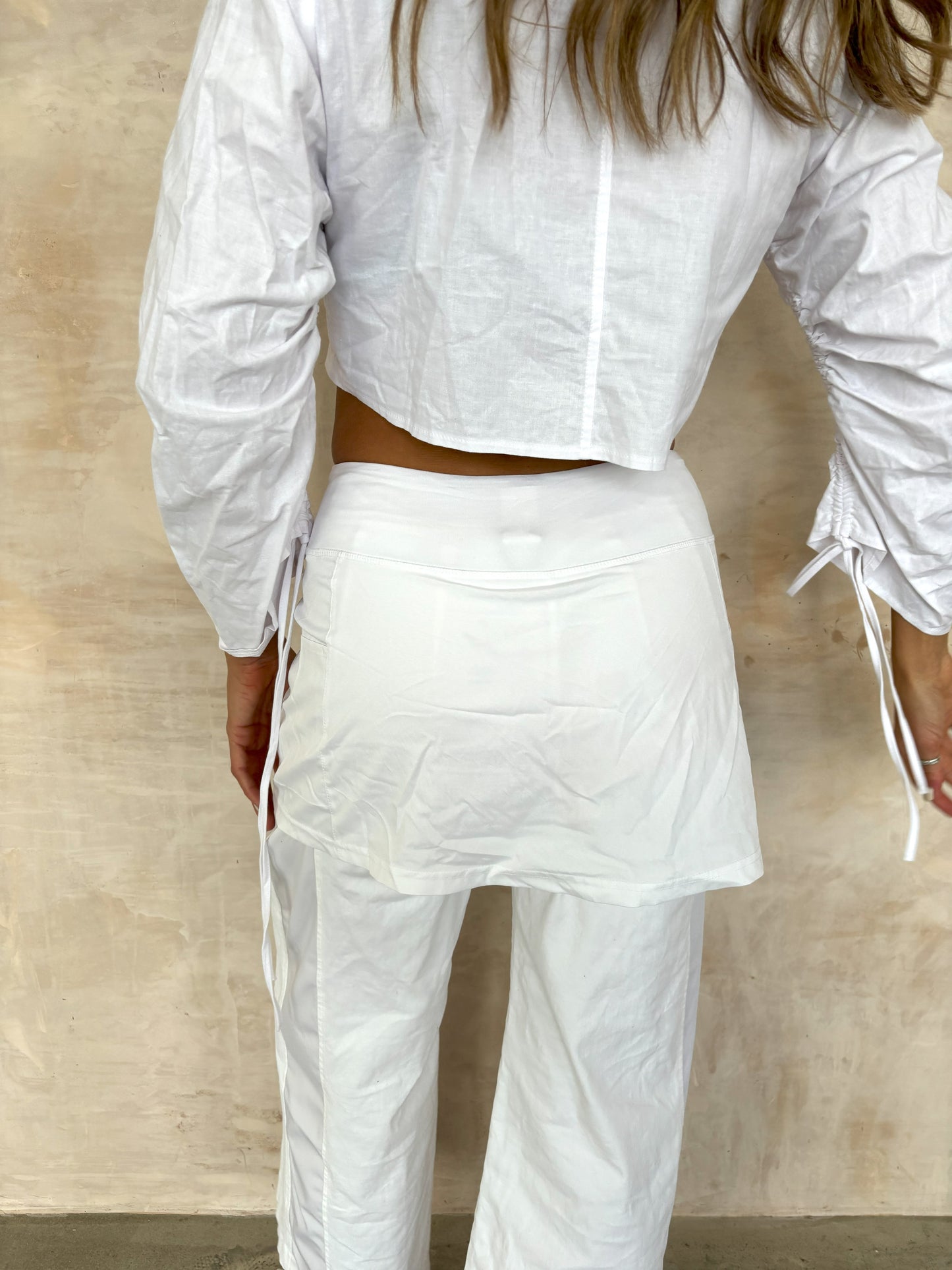 Vintage White Tennis Skirt