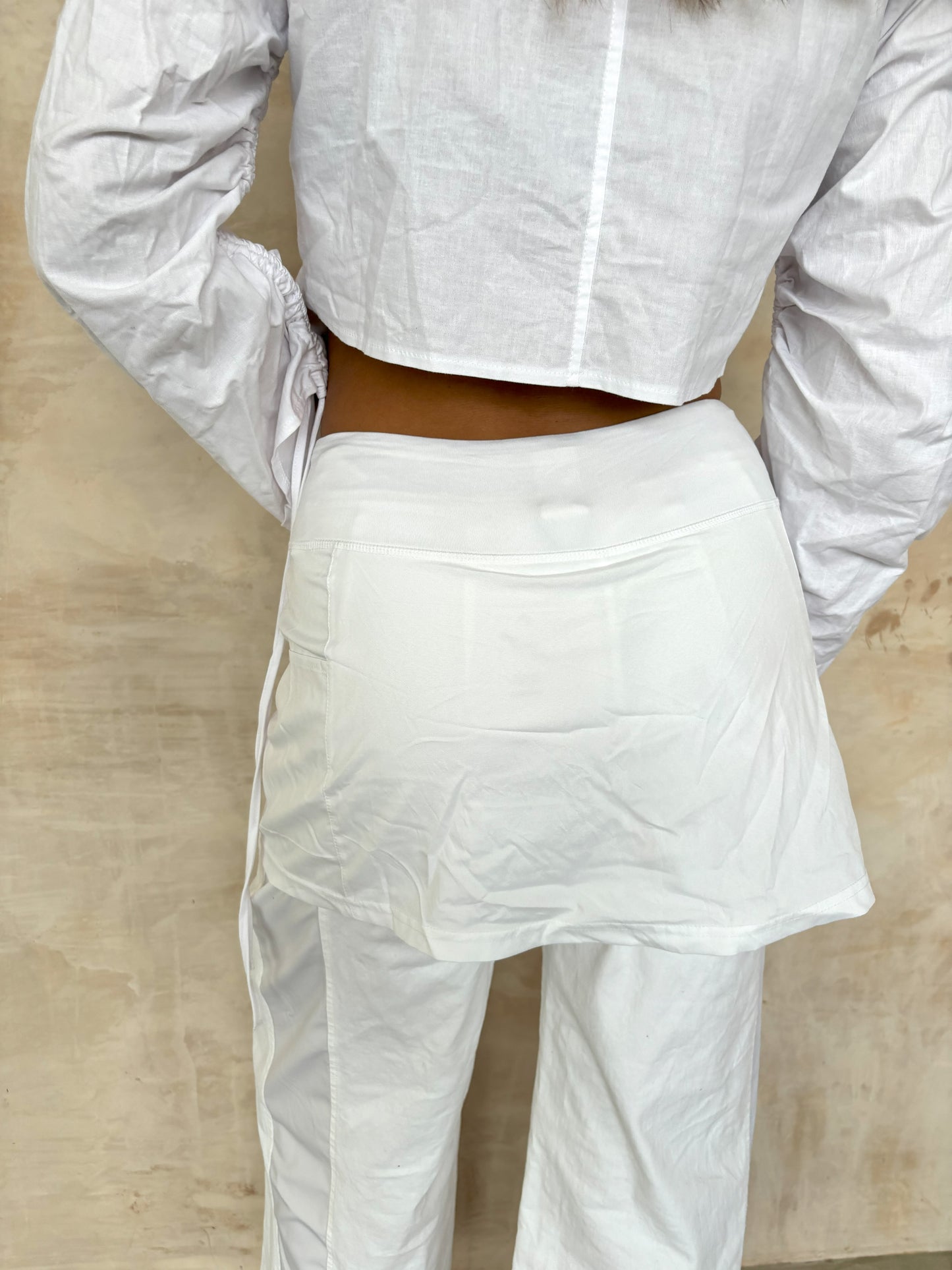 Vintage White Tennis Skirt