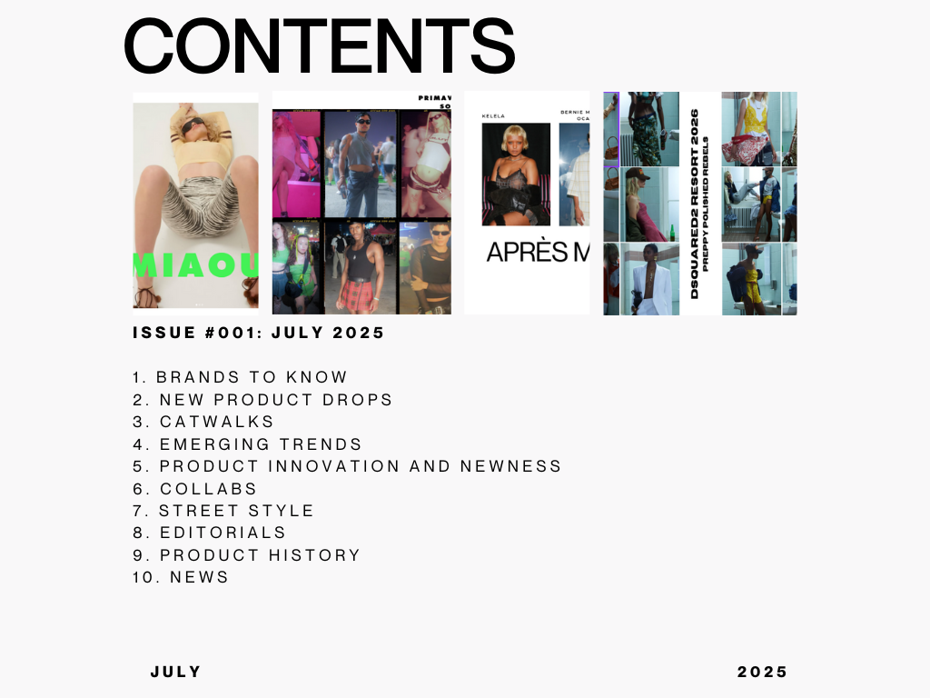 M O O D S T U D I O Brand & Trend Report - Issue #001 JULY 25