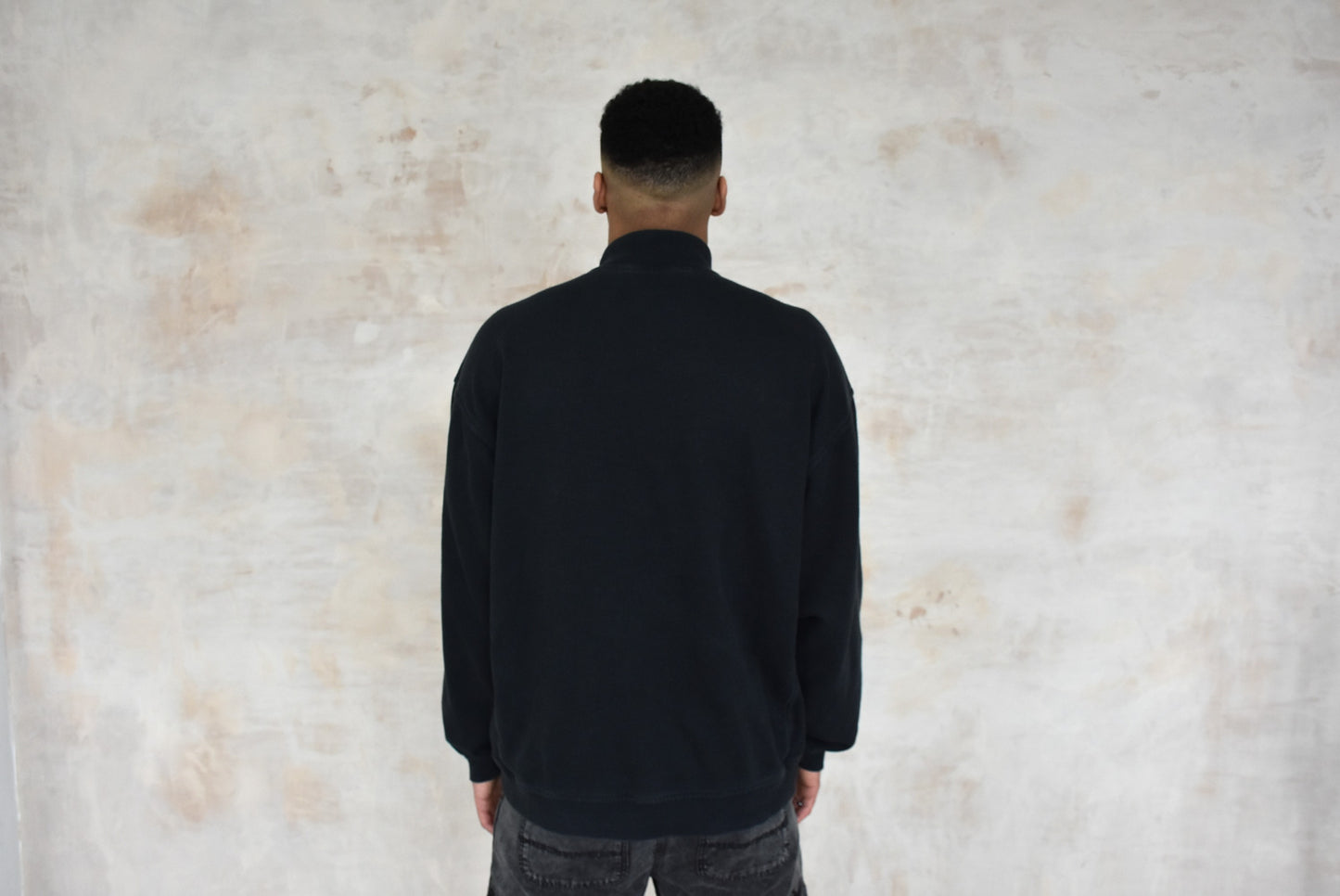 Vintage Nike Quarter Zip in black