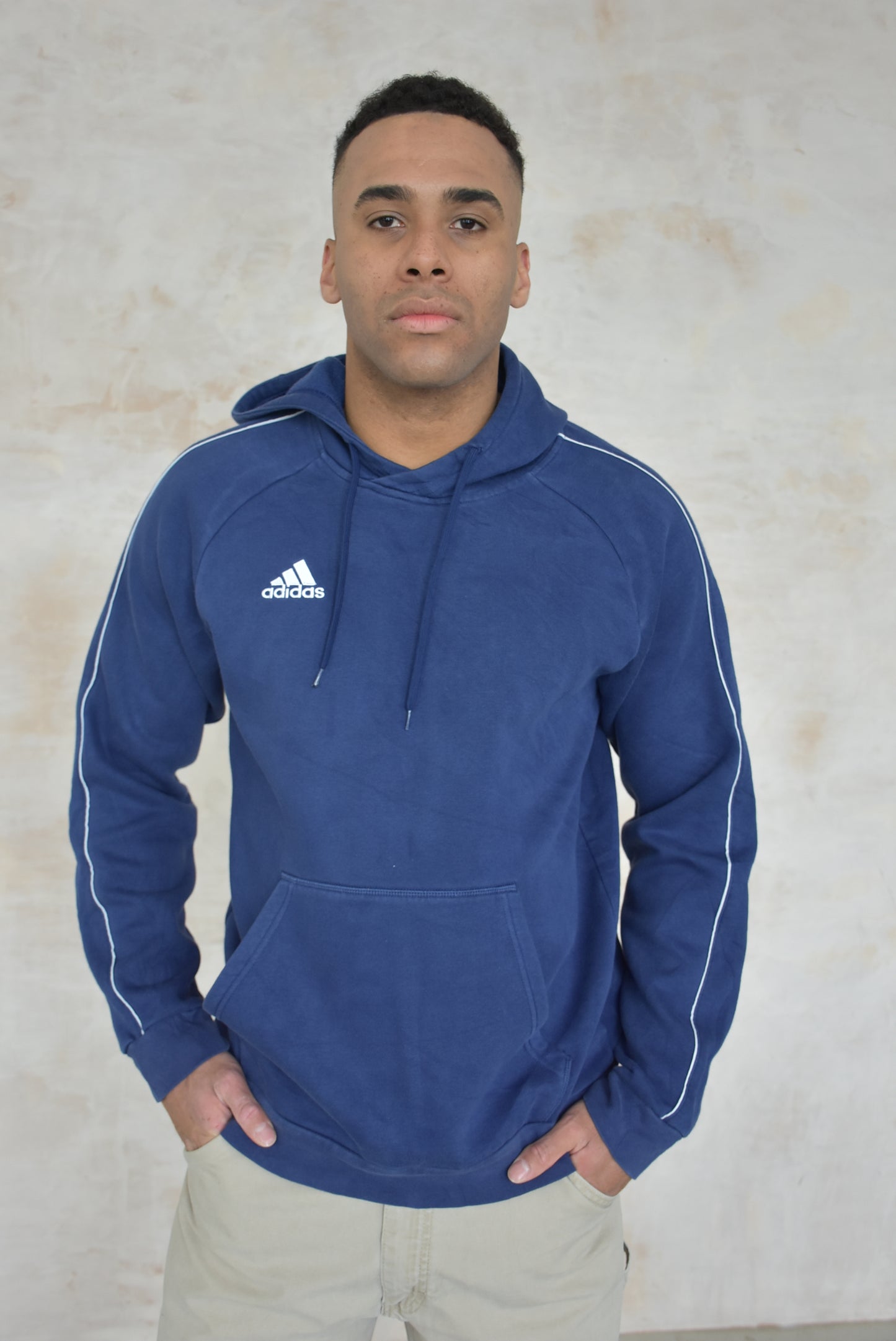 Vintage Adidas Hoodie in Navy