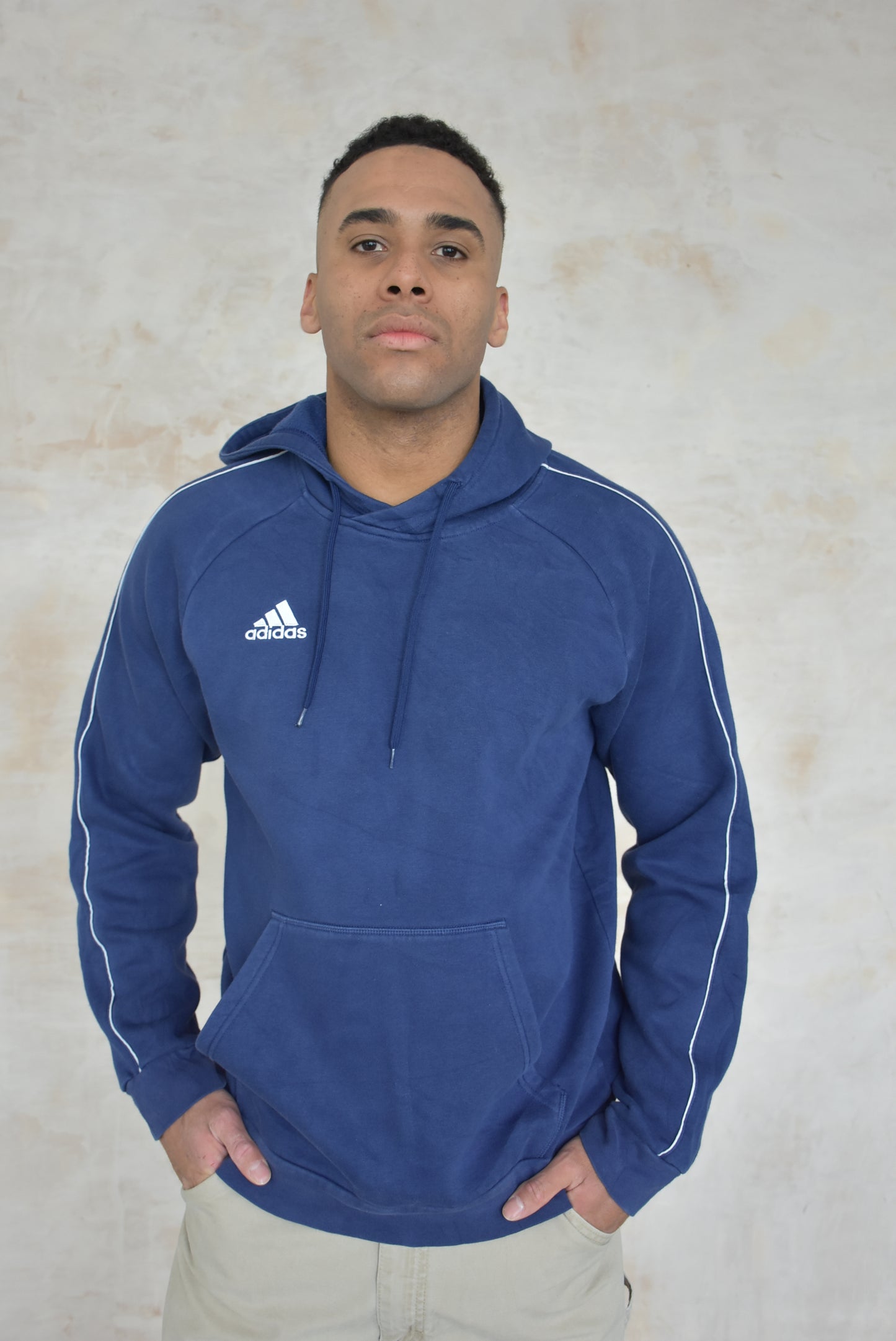 Vintage Adidas Hoodie in Navy