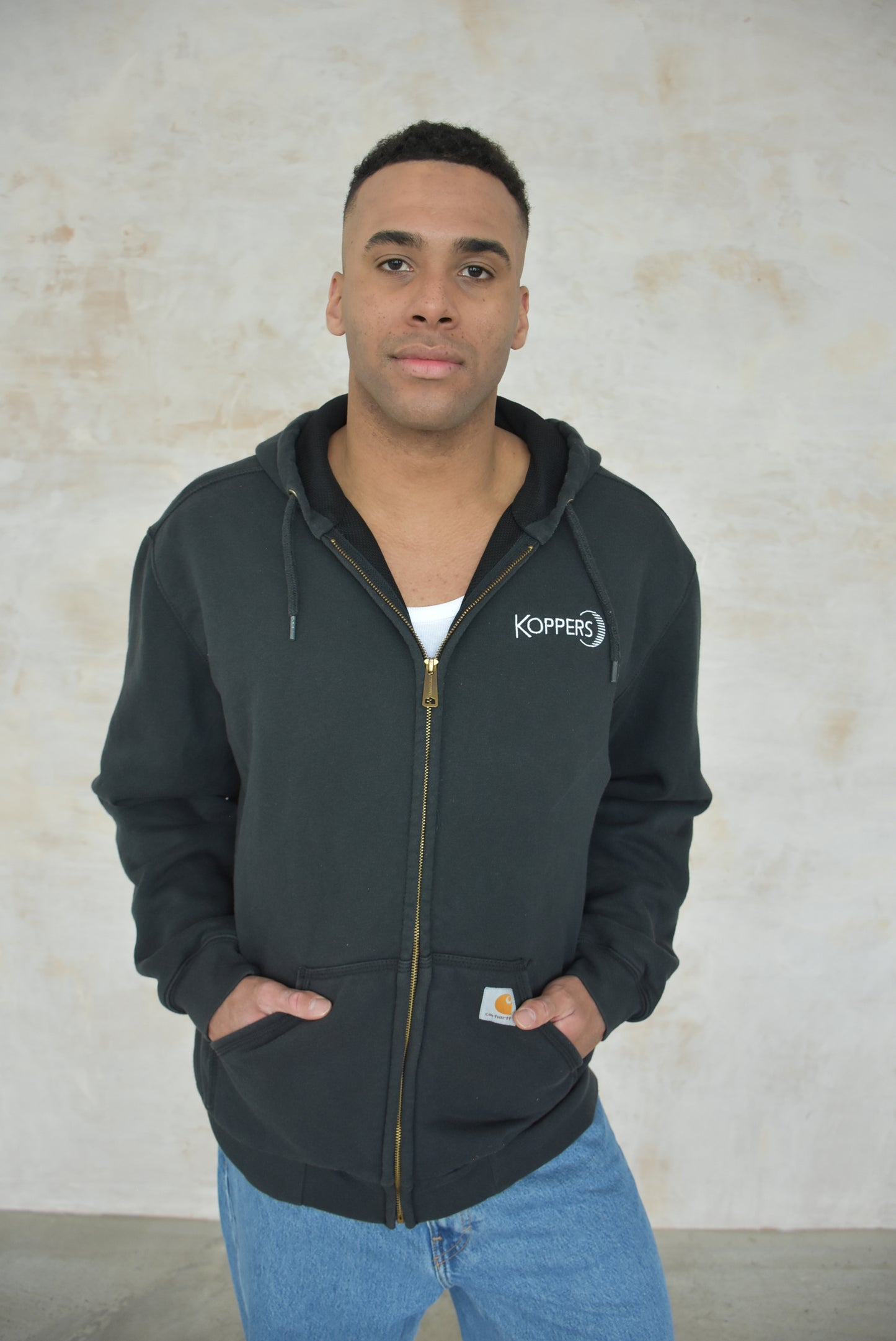 Vintage Carhartt Hoodie in black