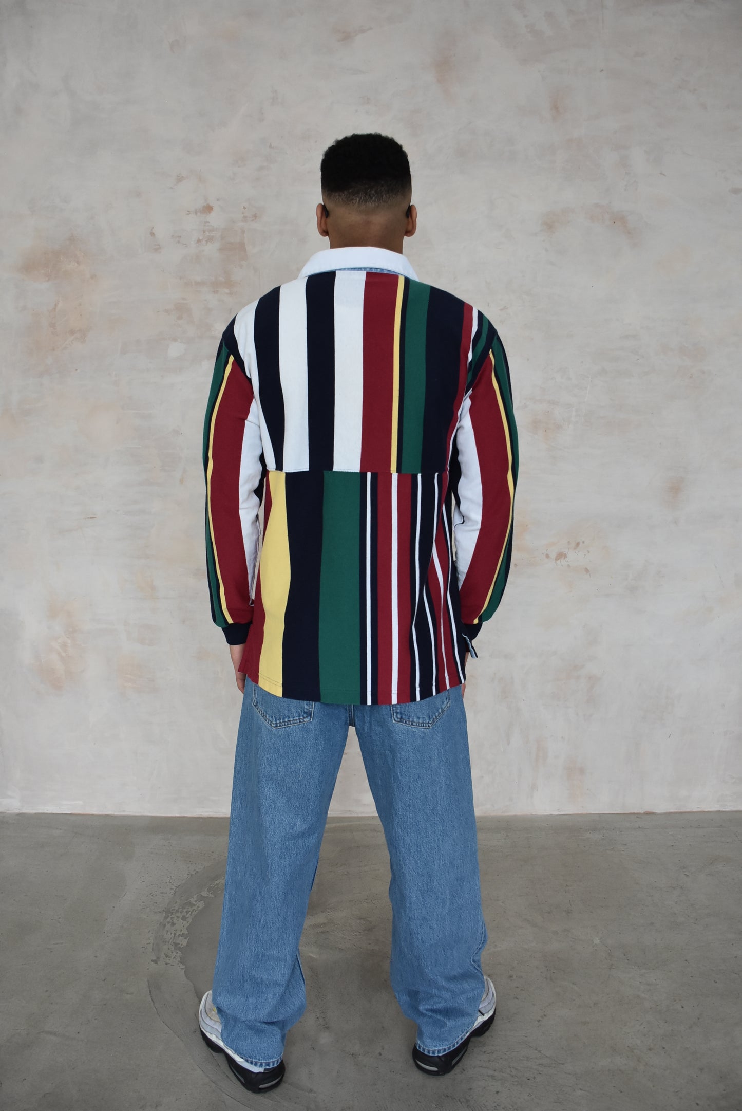 Vintage Striped Rugby Top