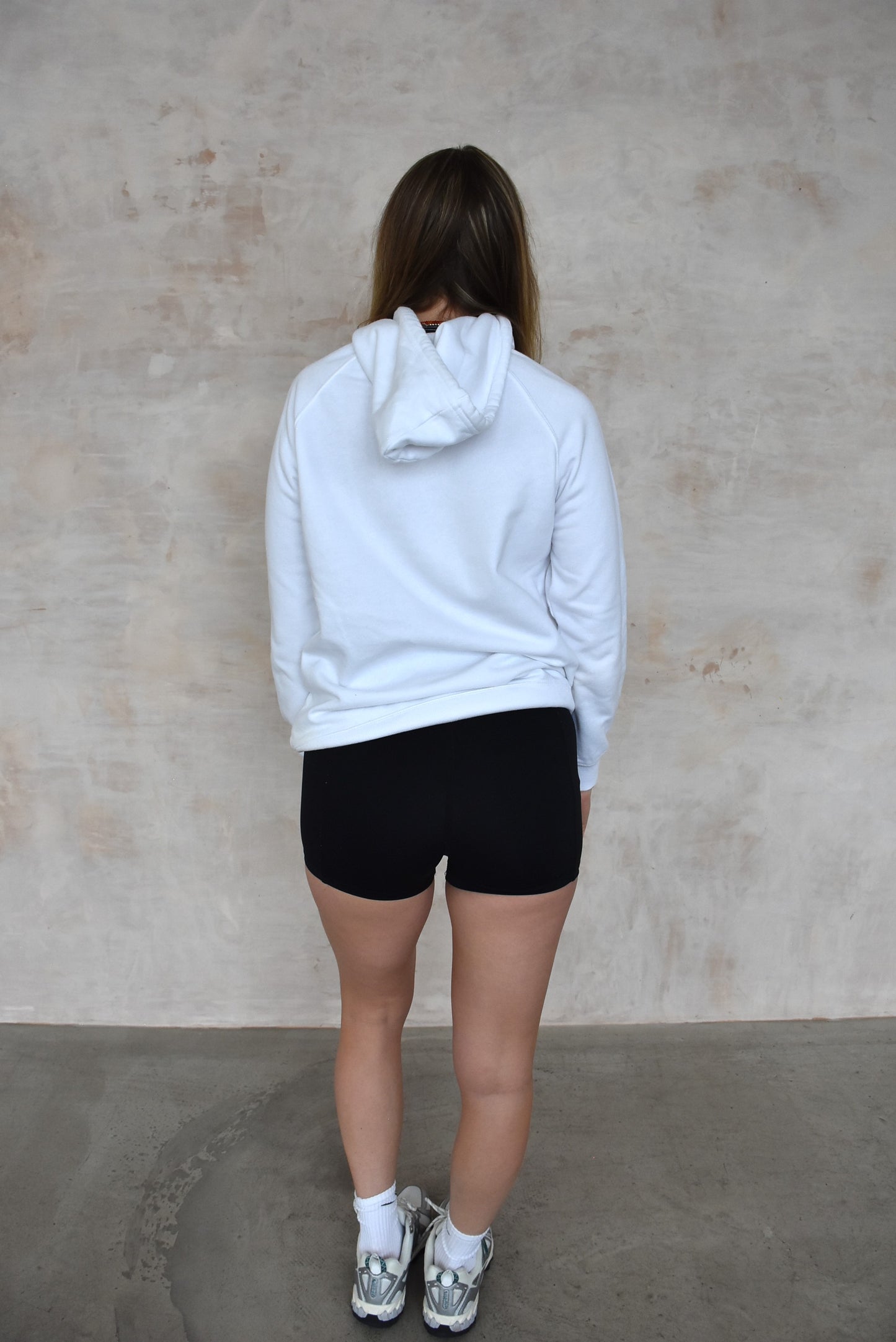 Vintage The North Face Hoodie in white