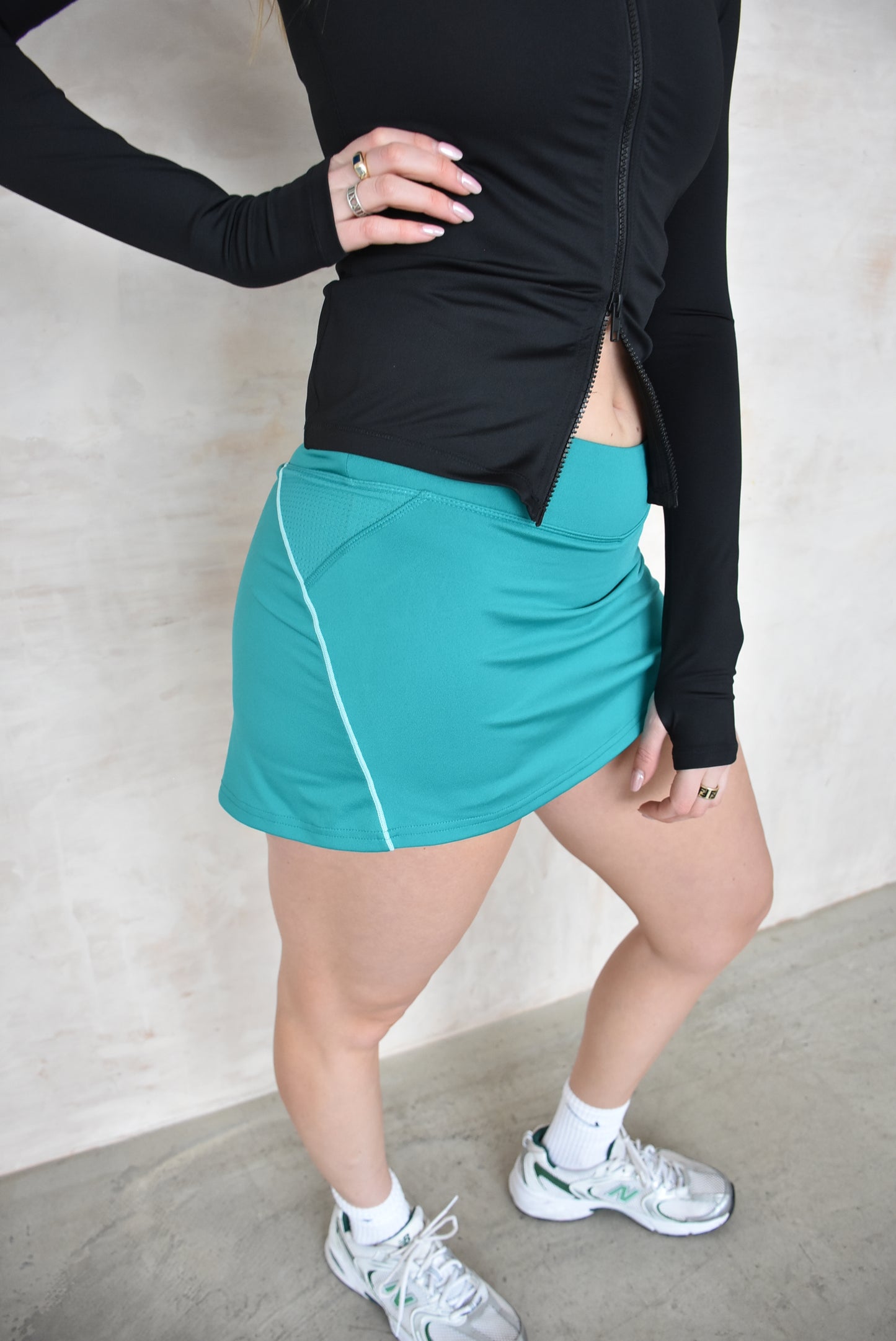 Y2K Vintage Champion Skirt in Green