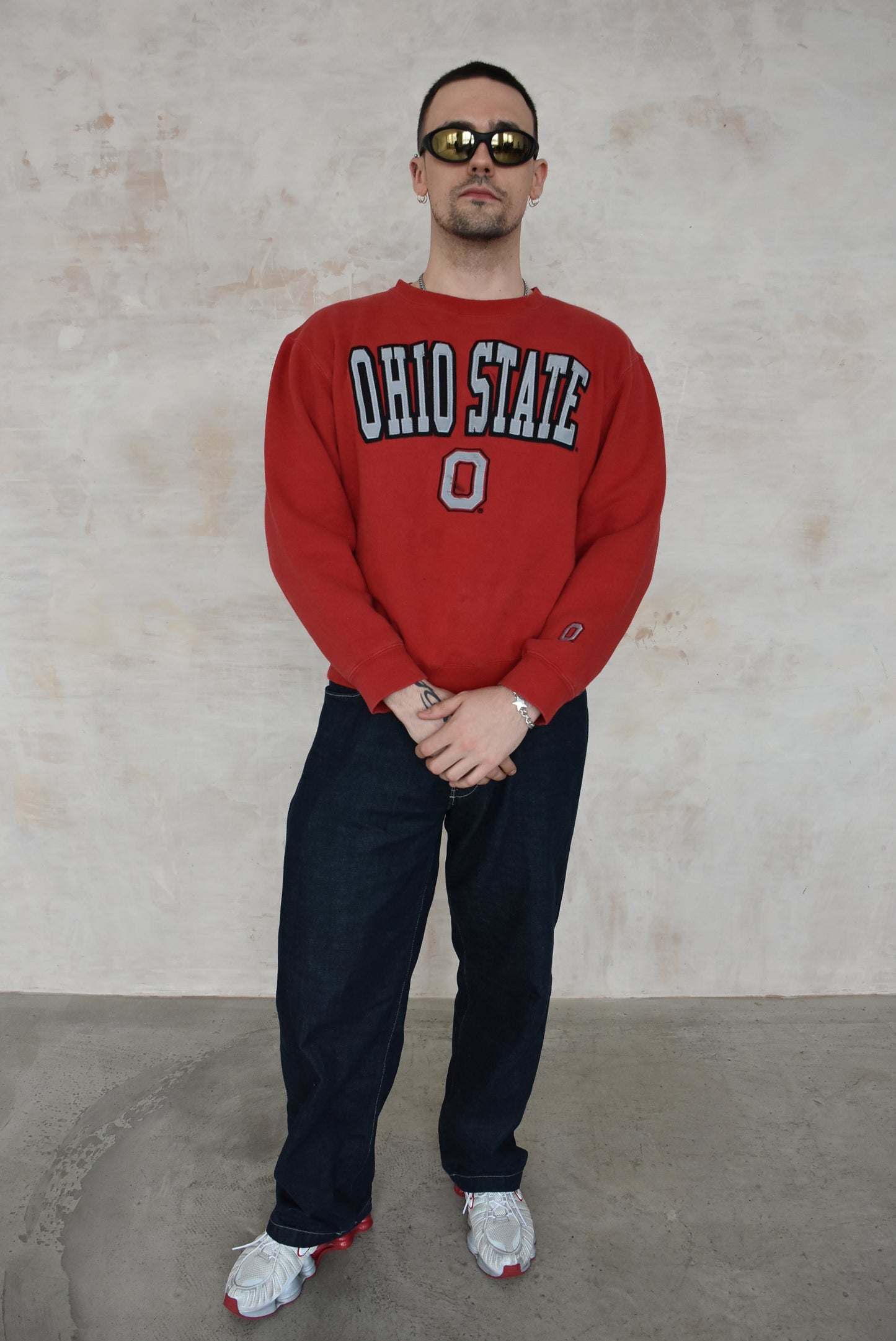 Vintage Red Sweatshirt