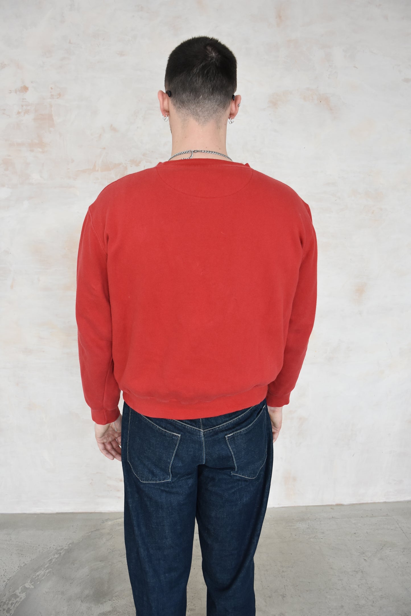 Vintage Red Sweatshirt