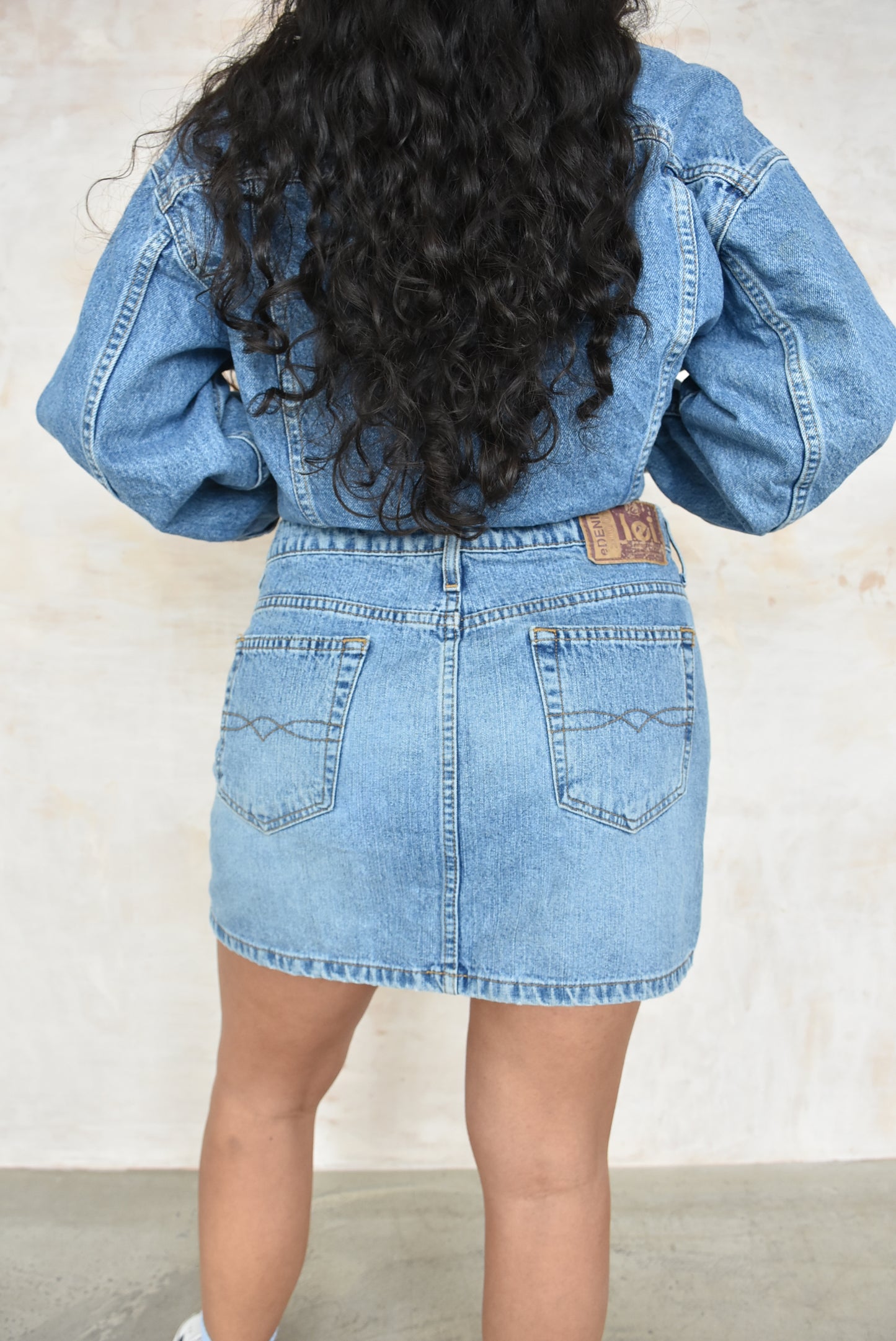 Vintage Denim Skirt