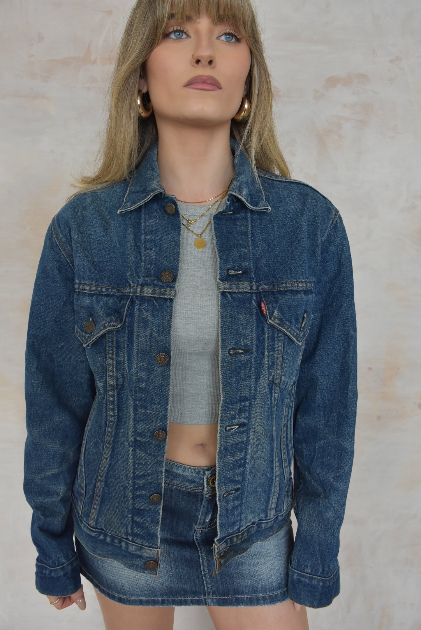 Vintage Levi's Dark Wash Denim Jacket