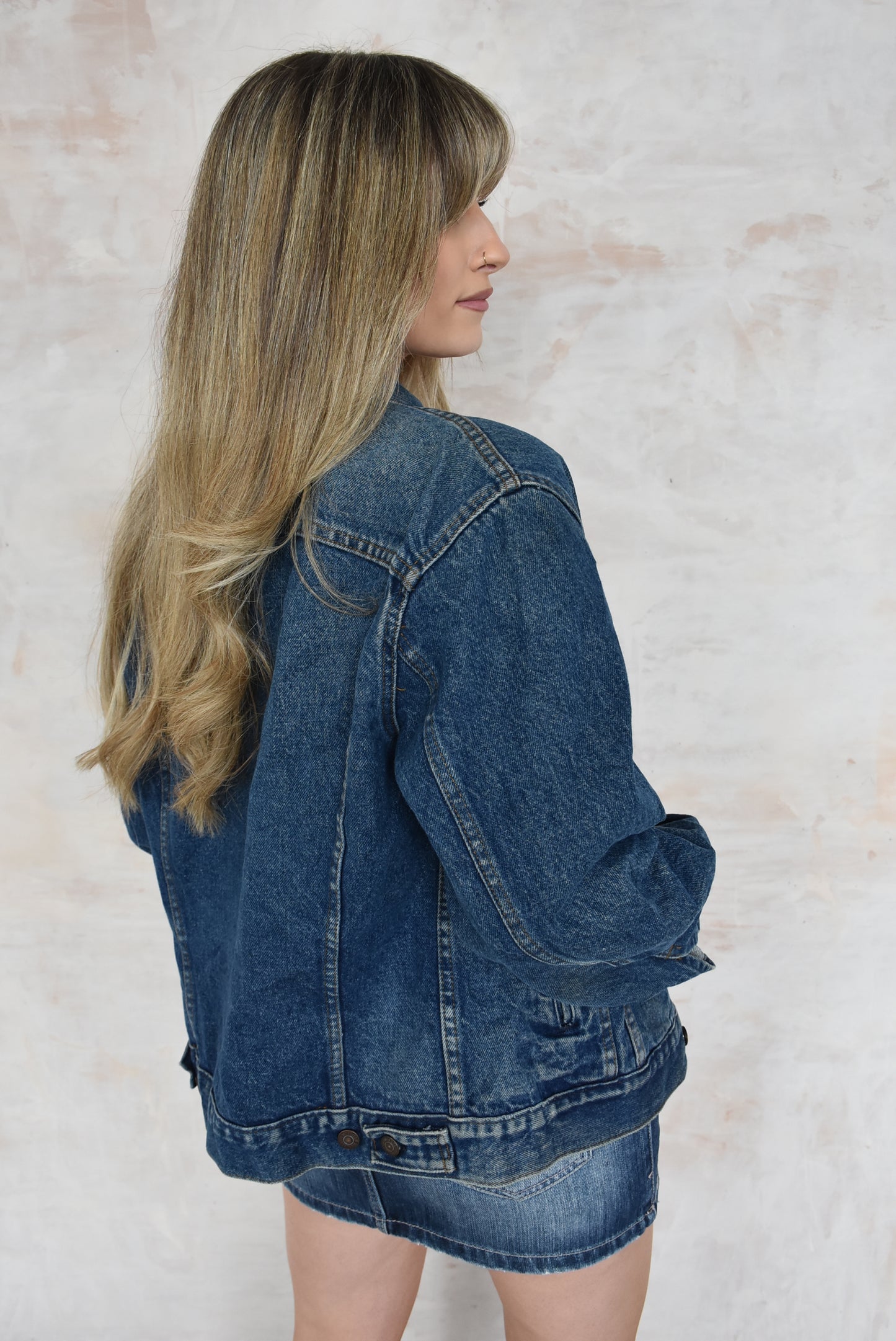 Vintage Levi's Dark Wash Denim Jacket