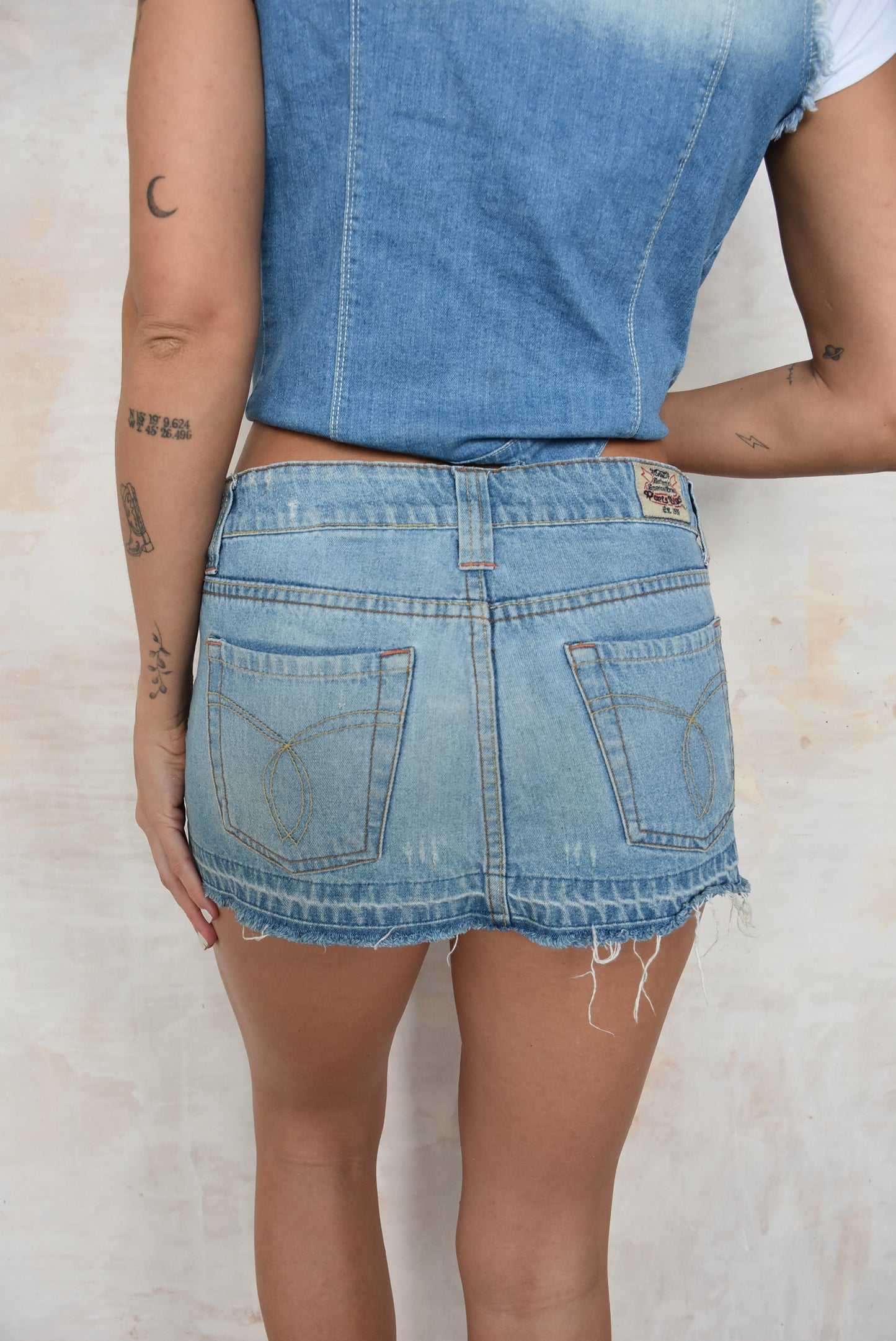 Vintage Y2K Denim Skirt