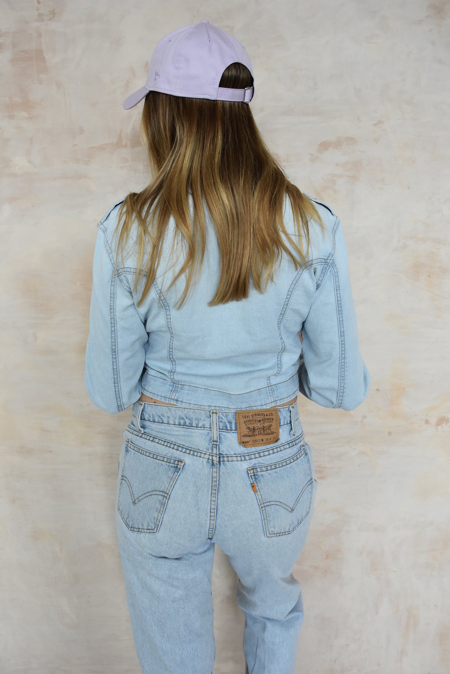 Vintage Levi's 550 Jeans in bleach blue