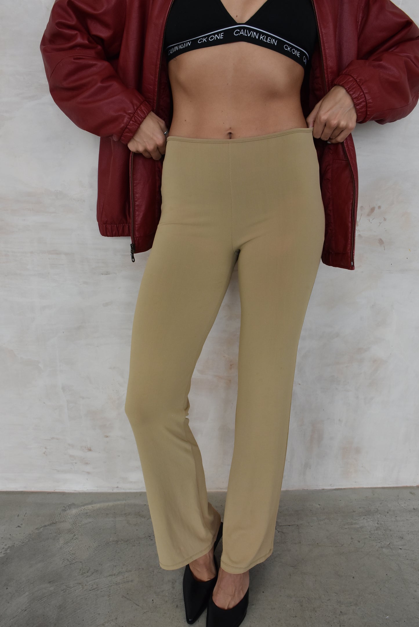 Vintage Flares in Light Brown