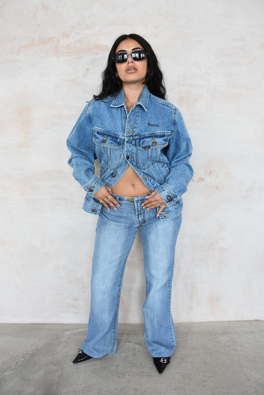 Y2K Low Rise Flare Jeans