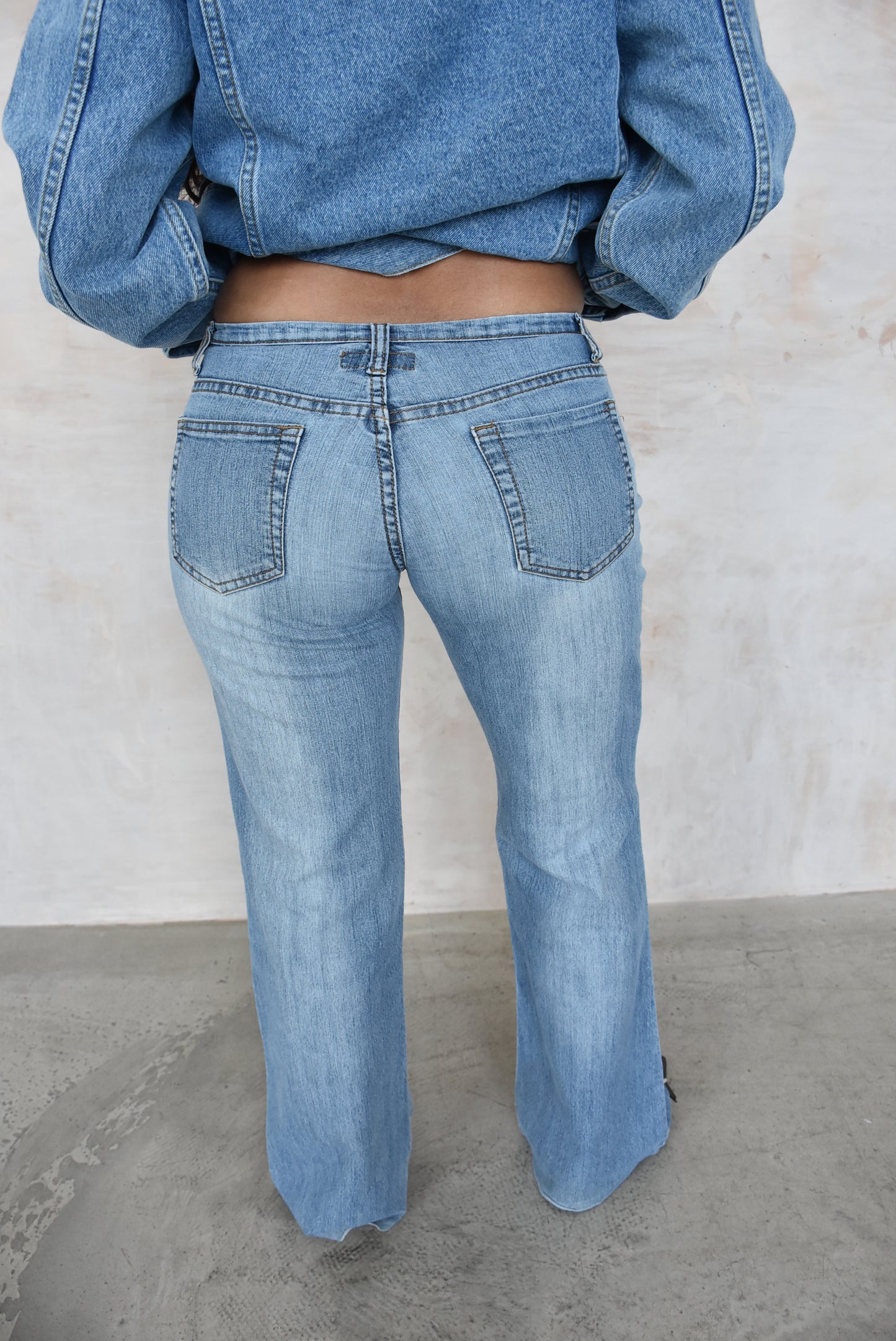 Y2K Low Rise Flare Jeans