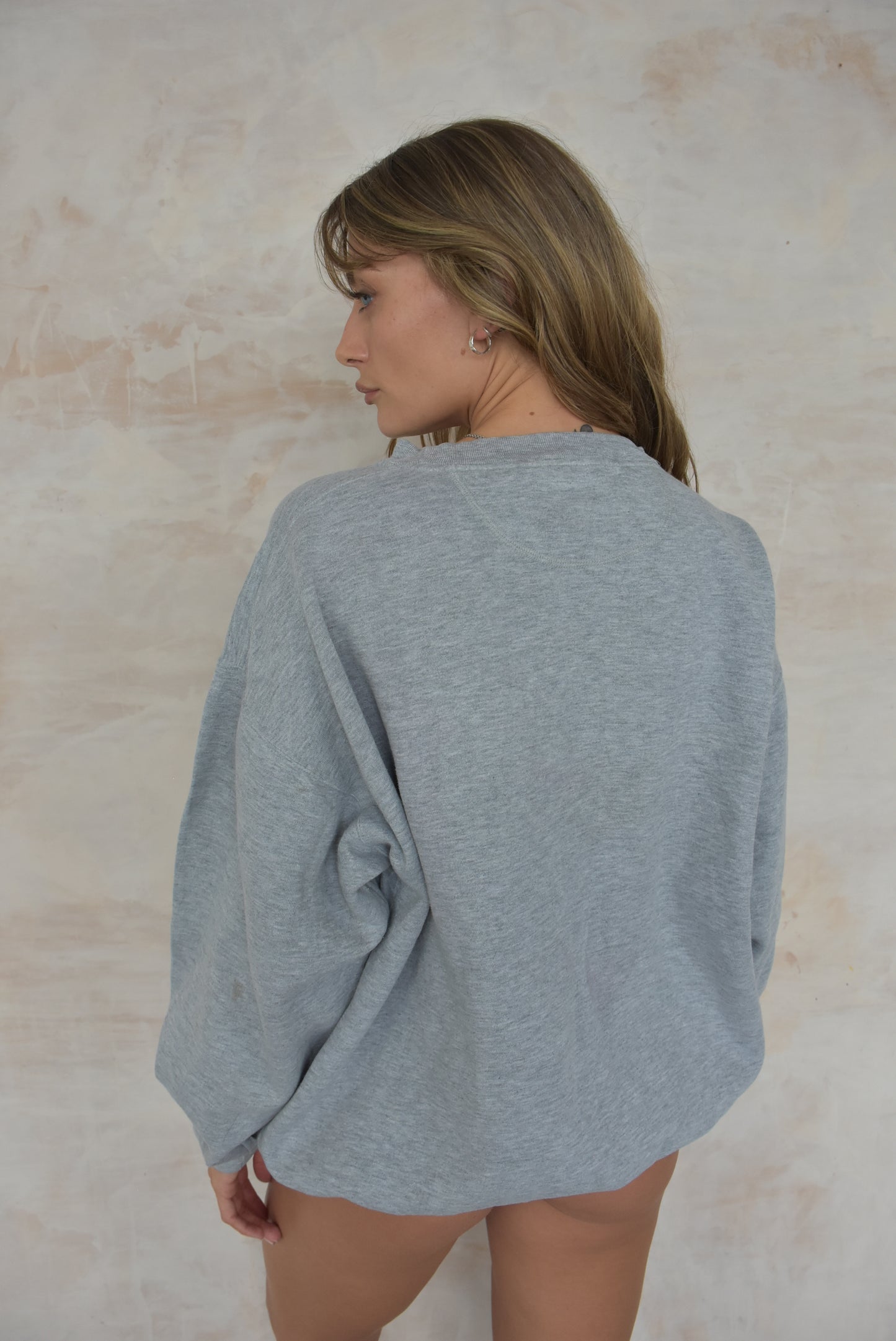 Vintage Varsity Sweatshirt in grey