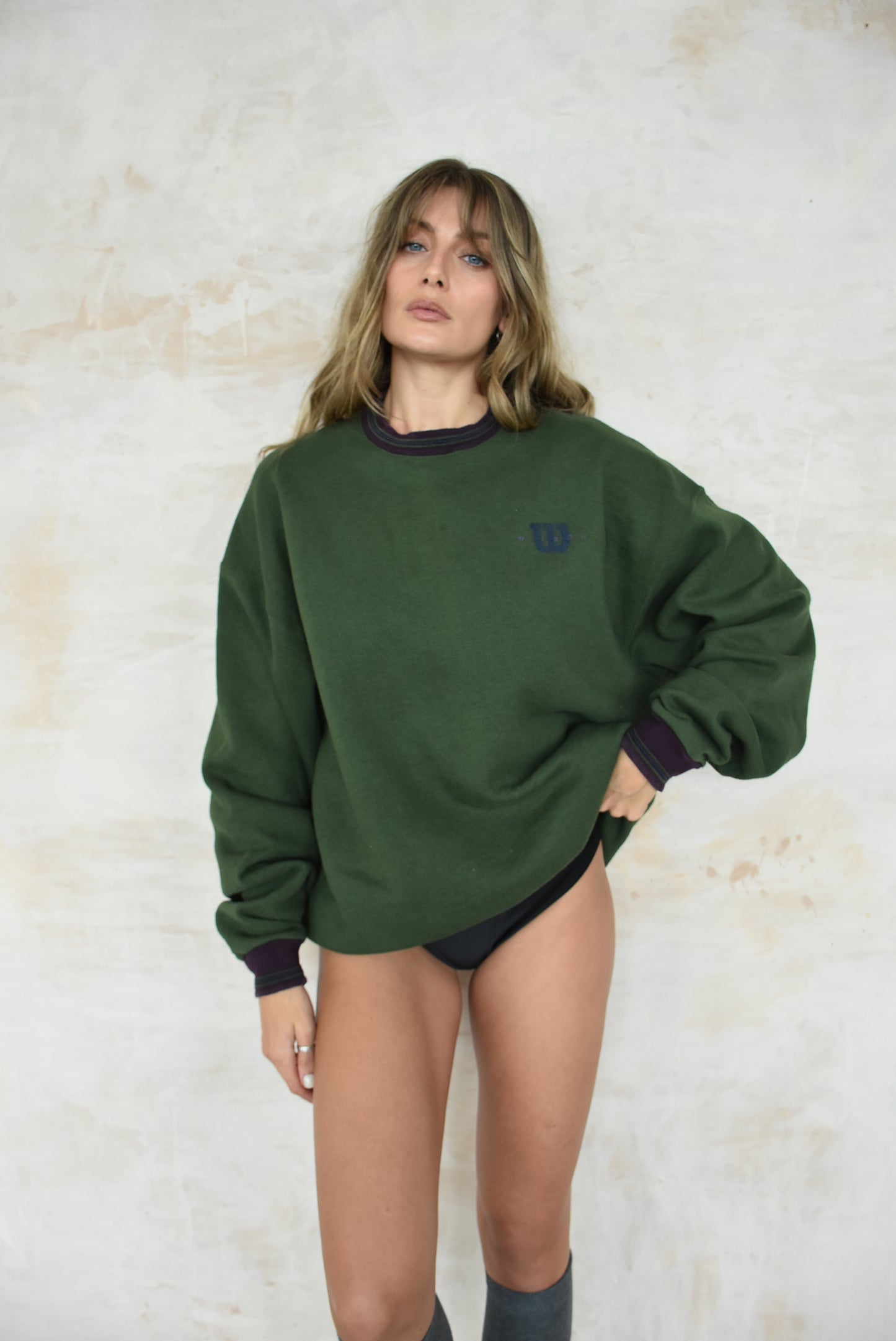 Vintage Wilson Sweatshirt in Green