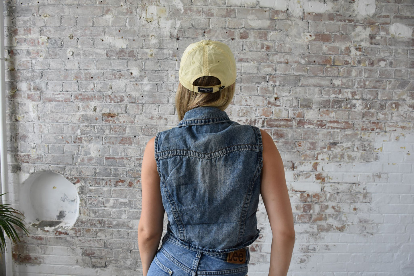 Vintage Denim Gilet Jacket