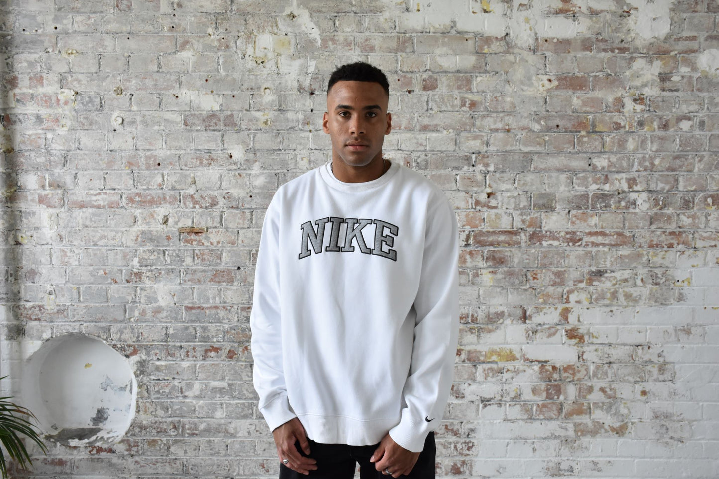 Vintage Nike Sweatshirt in White