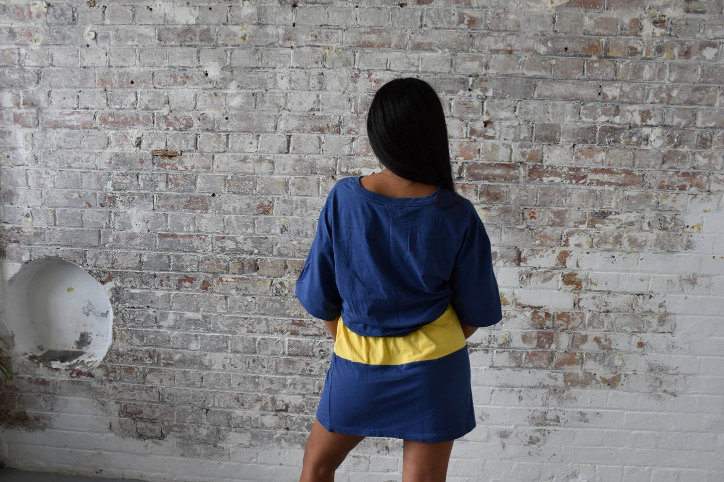Vintage Reworked Ralph Lauren Co-ord Set in Navy