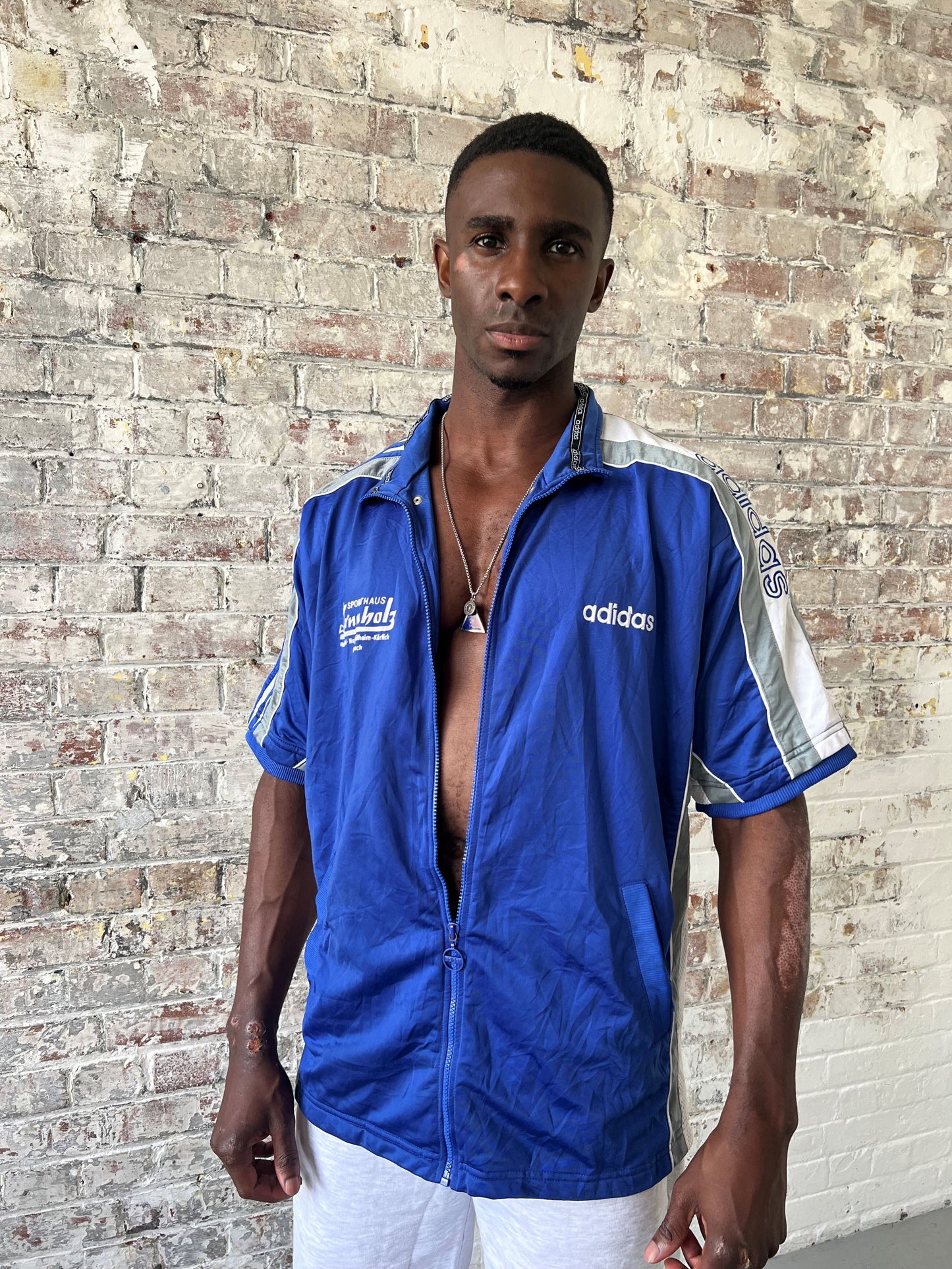 Vintage Adidas Sportswear Jersey in blue