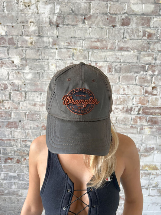 Vintage Wrangler Cowboy Cap