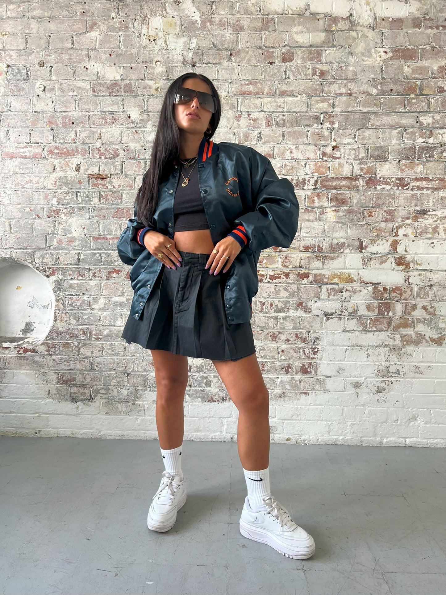 Vintage American Athletics Varsity Jacket in navy