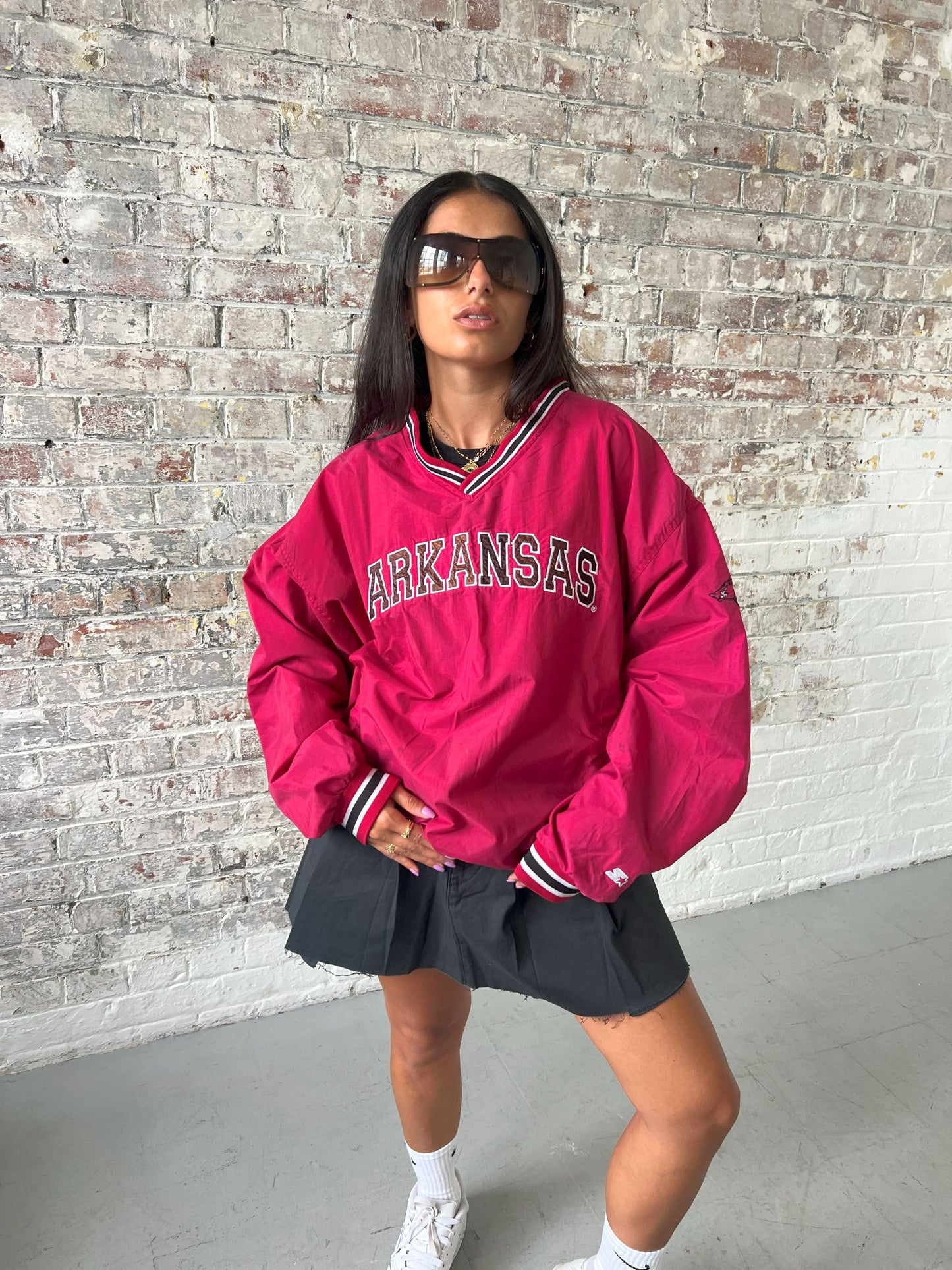 Vintage Starter sweatshirt in red